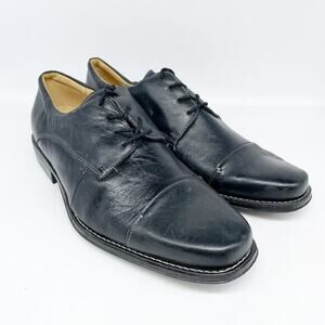 Sandro Moscoloni Men's Gary Cap Toe Derby Oxford Dress Shoes Size 11.5 D